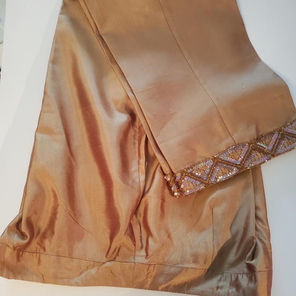 Ice Gold Iridescent slacks - Picture 2 of 12